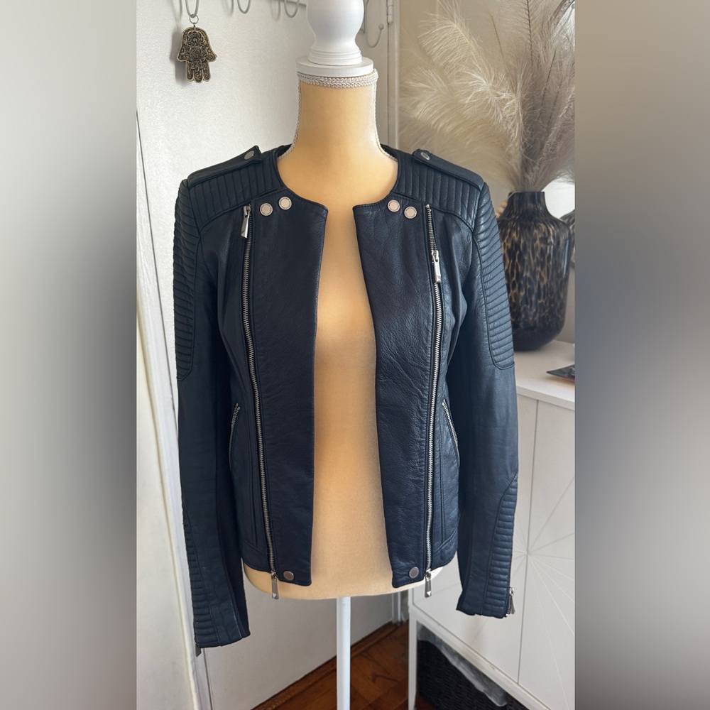 BCBG MaxAzaria Biker Jacket.